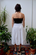 80s Cotton Petticoat Skirt
