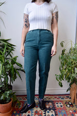 Green Mom Jeans