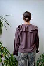 Raw Silk Clown Blouse