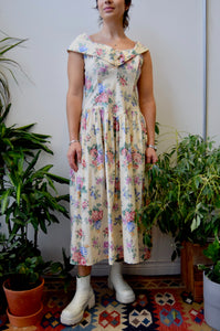Gunne Sax Wallpaper Dress