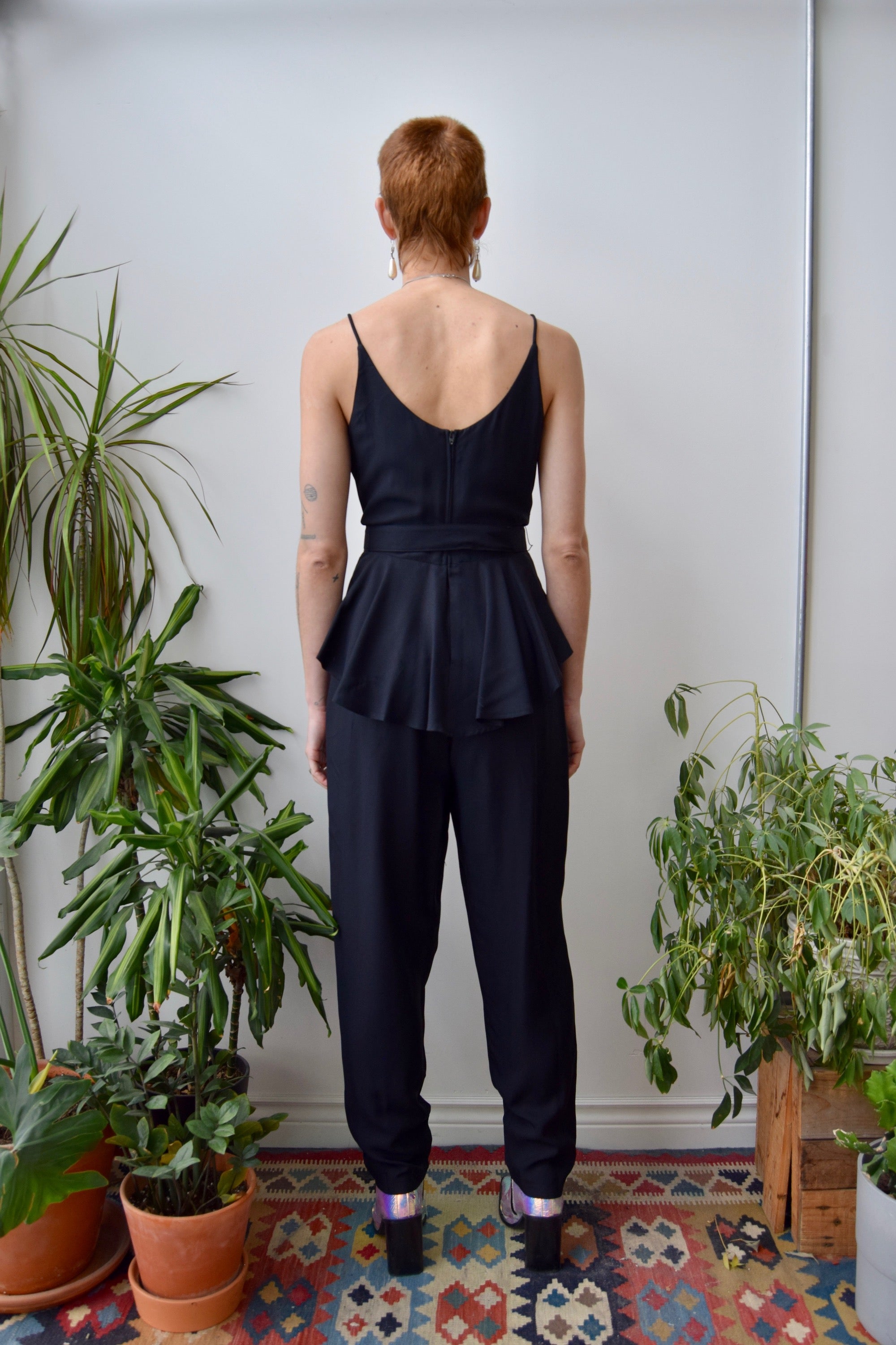 "Pacino" Peplum Jumpsuit