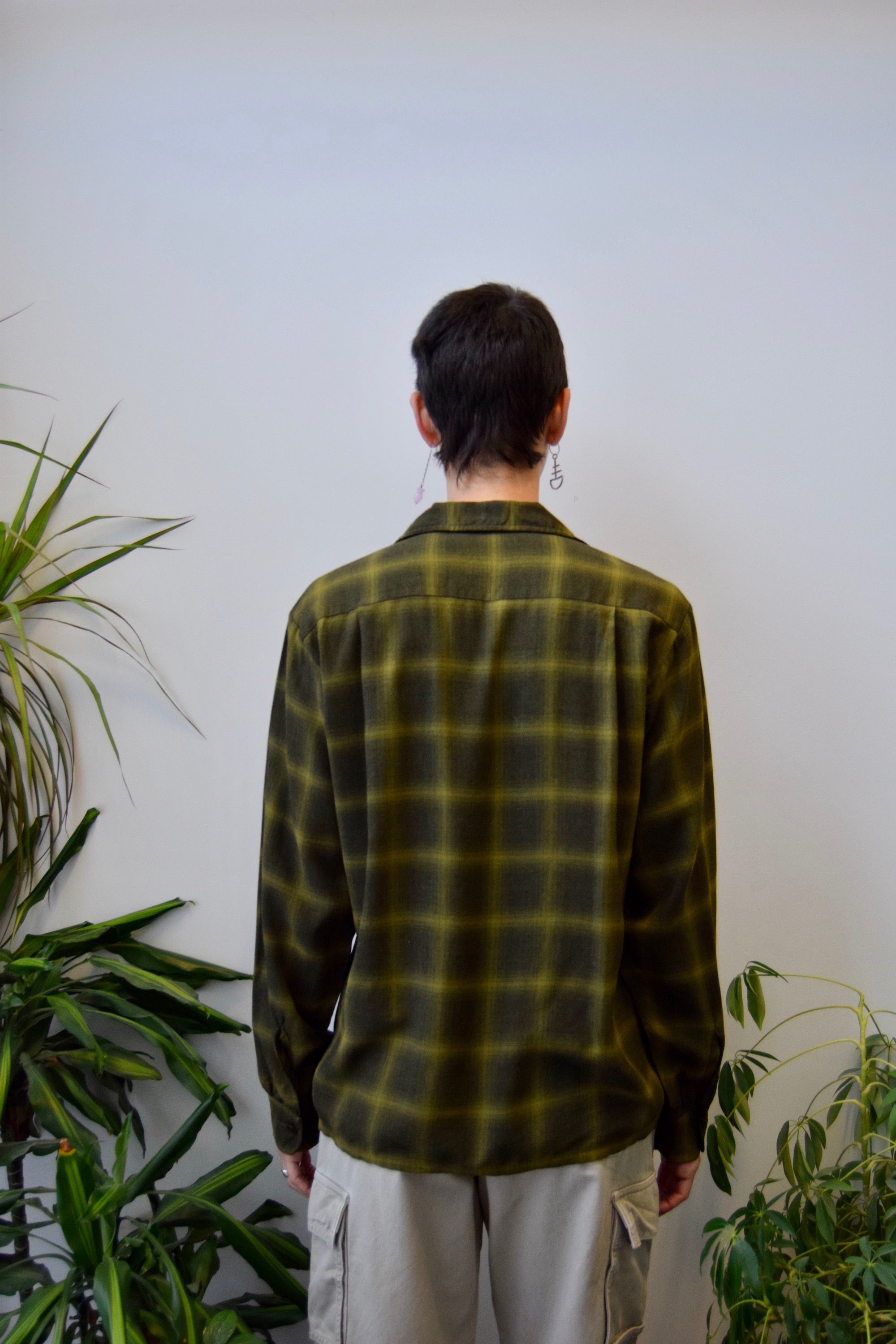 Sixties Evergreen Plaid Shirt