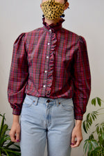 High Neck Western Top