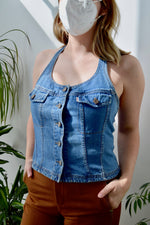 Levis Denim Halter Top