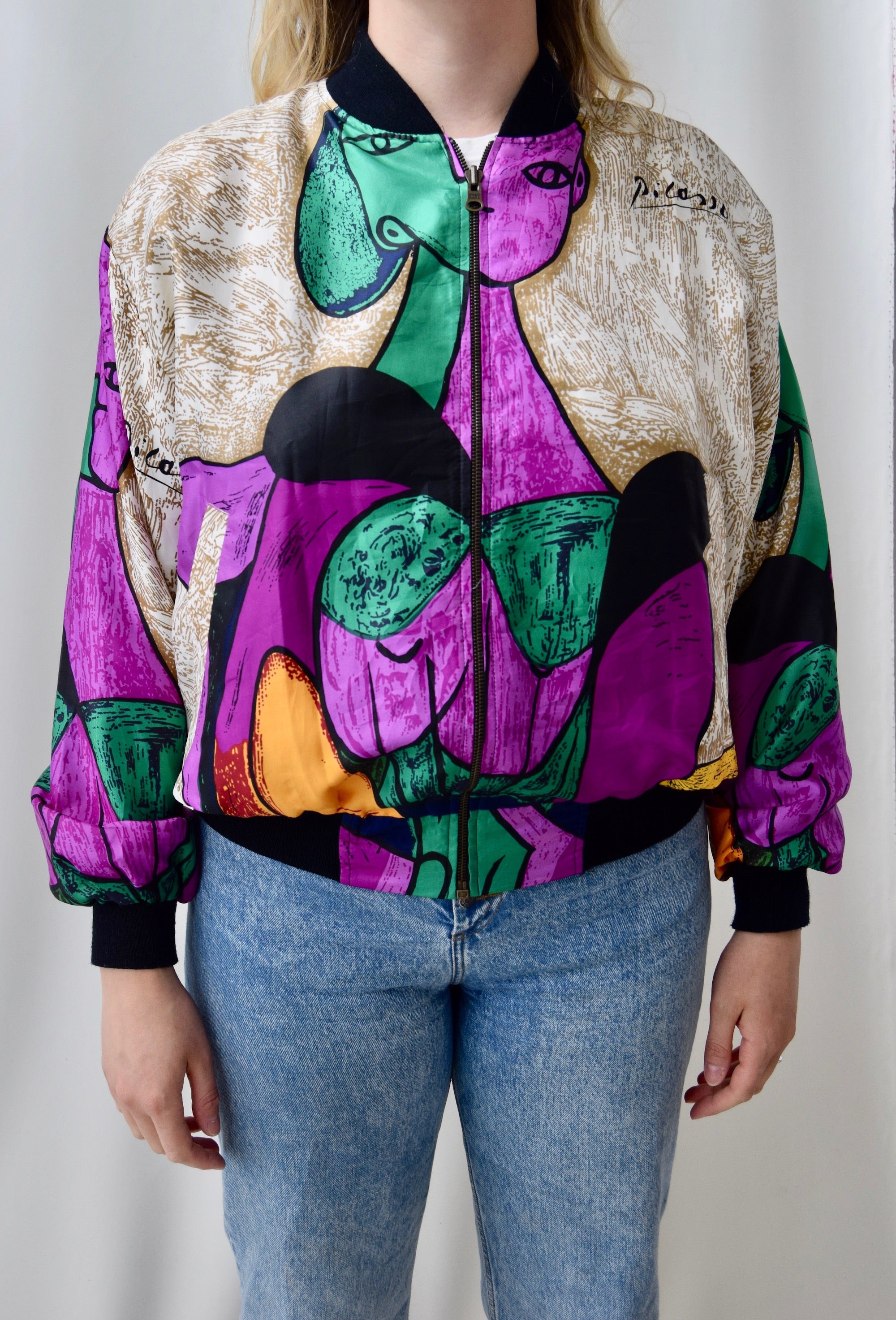 1980's Picasso Bomber Jacket