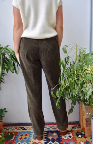 Hunter Green Cord Pants