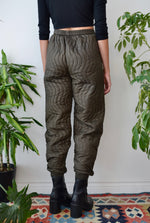 Wave Quilted Pants