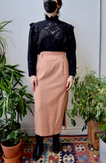 Sandstone Silk Skirt