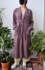 Chocolate Polka Dot Robe