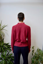 Cranberry Cotton Knit