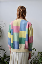 Orvis Wool Colour Block Cardigan