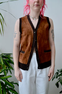 RL Suede and Merino Vest