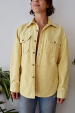 Camel Fleece Button Up