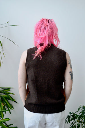 RL Suede and Merino Vest