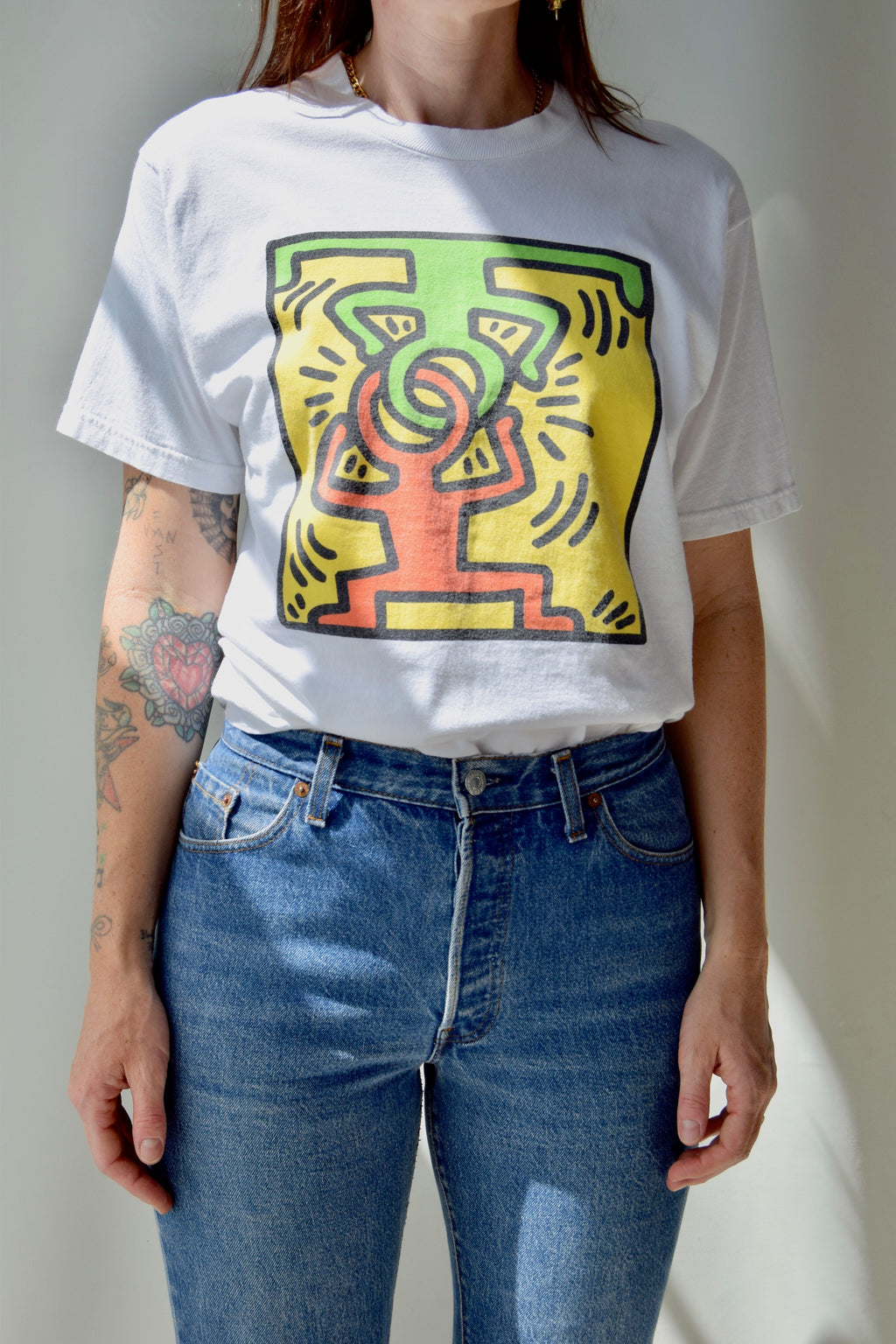 1998 Keith Haring SF MoMA T-Shirt