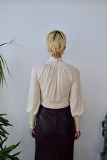 Seventies Balloon Sleeve Turtleneck