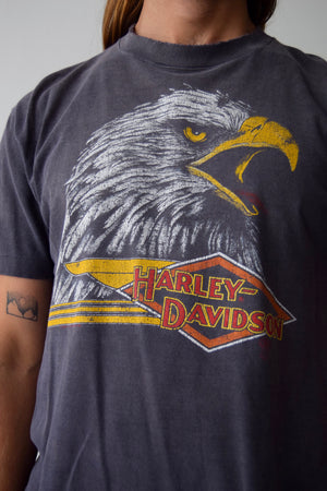 Vintage 1986 Harley Davidson Screeching Eagle T-Shirt