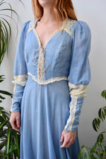 Baby Blue Gunne Sax