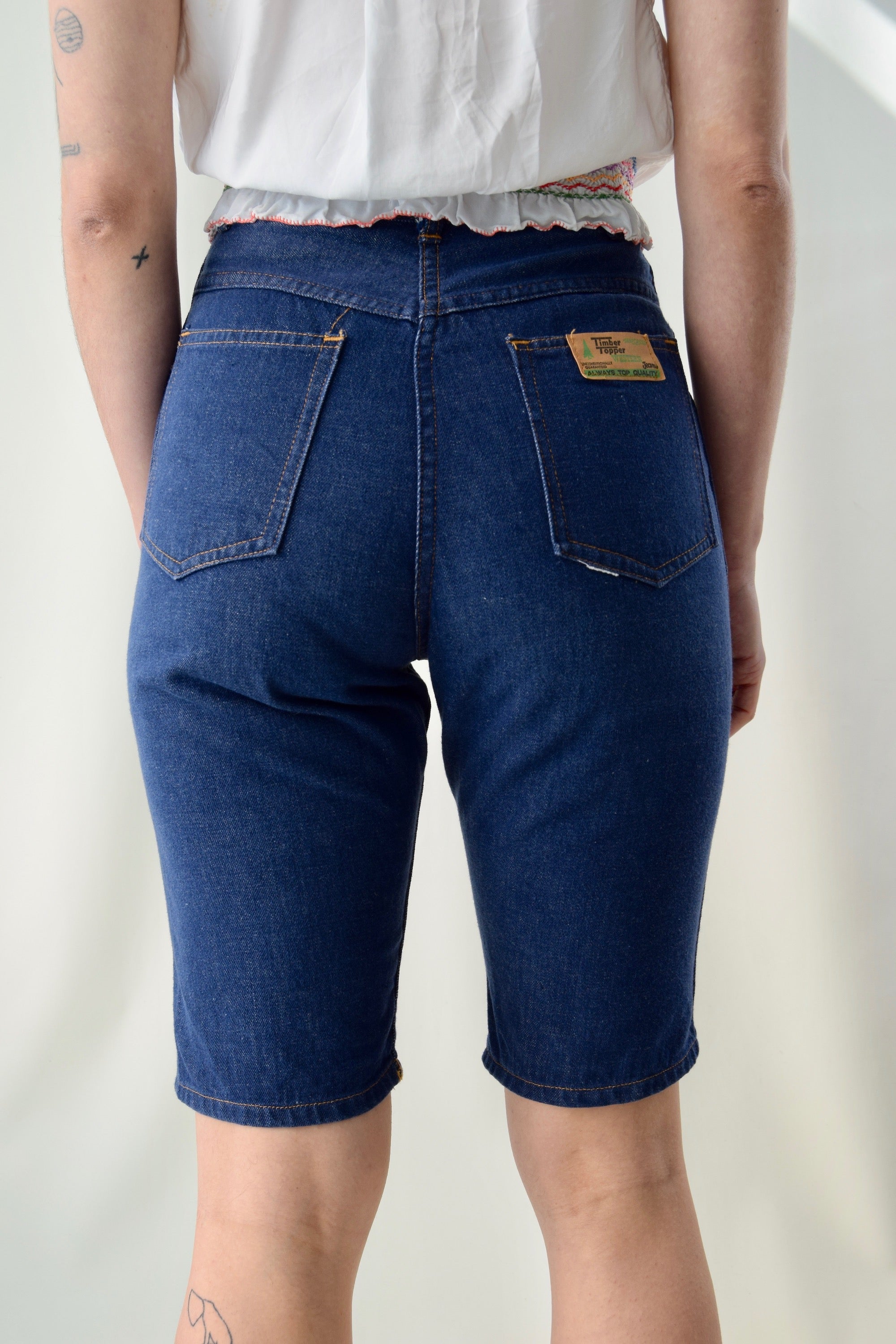Vintage "Timber Topper Western Jeans" Denim Shorts