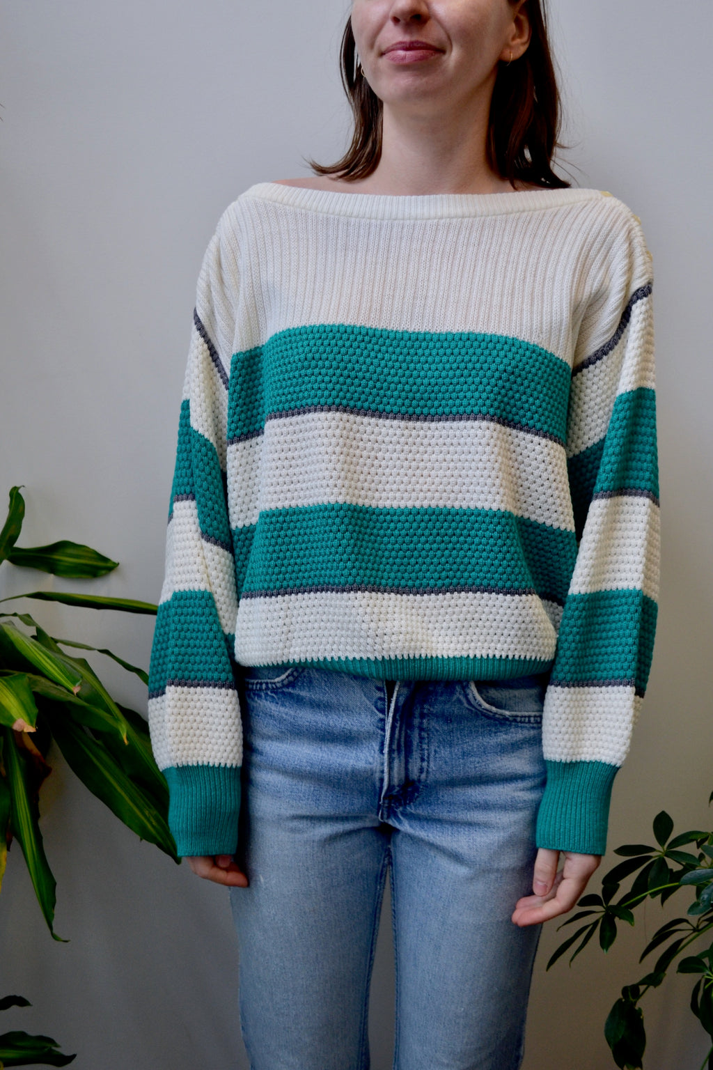 Eighties Striped Sweater