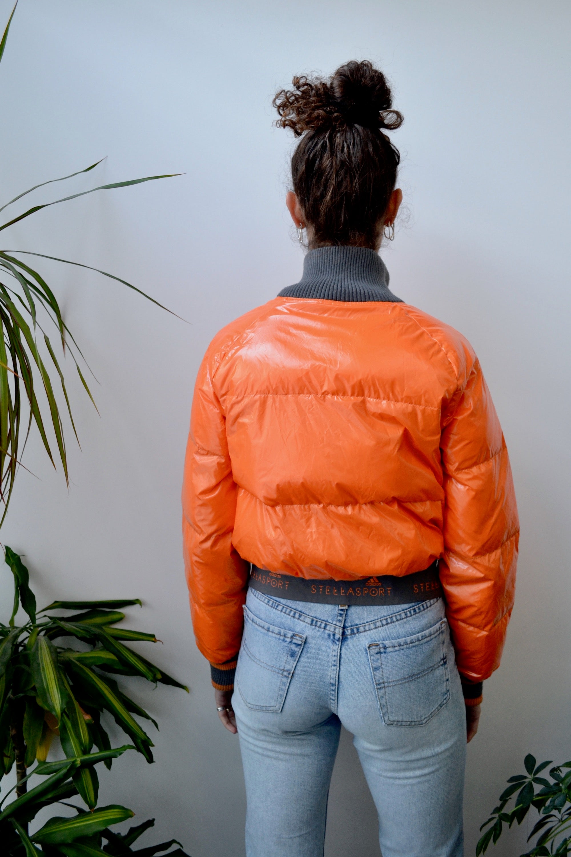 Designer Orange Puffer