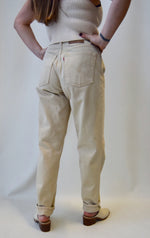 Levis 550 Beige Jeans