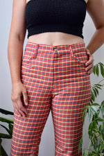 Seventies Plaid Pants