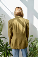 Mossy Linen Blazer