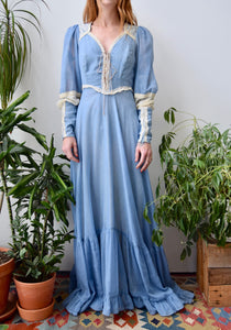 Baby Blue Gunne Sax