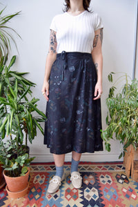 Botanical Wrap Skirt