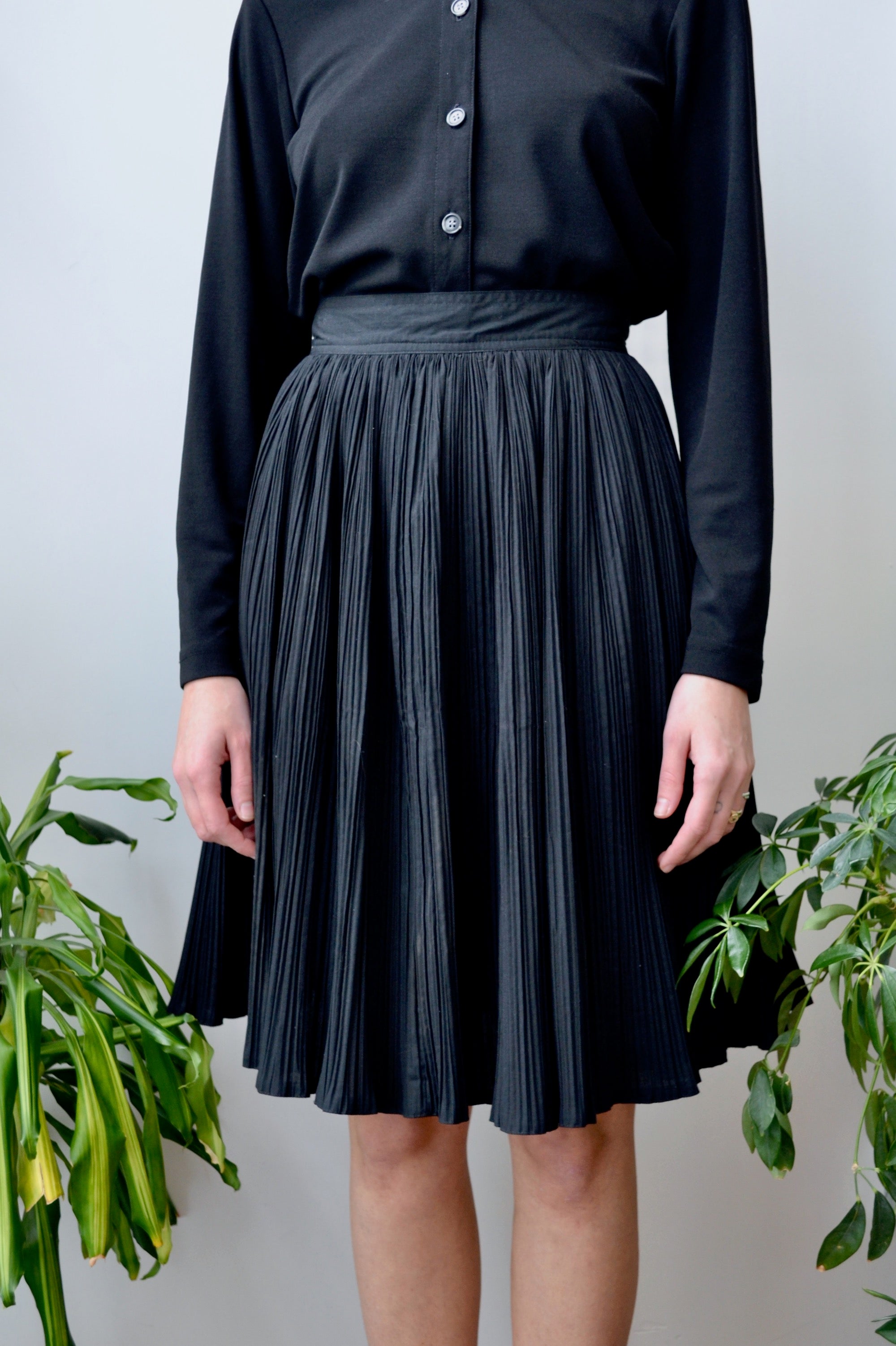 Mushroom Pleat Esprit Skirt