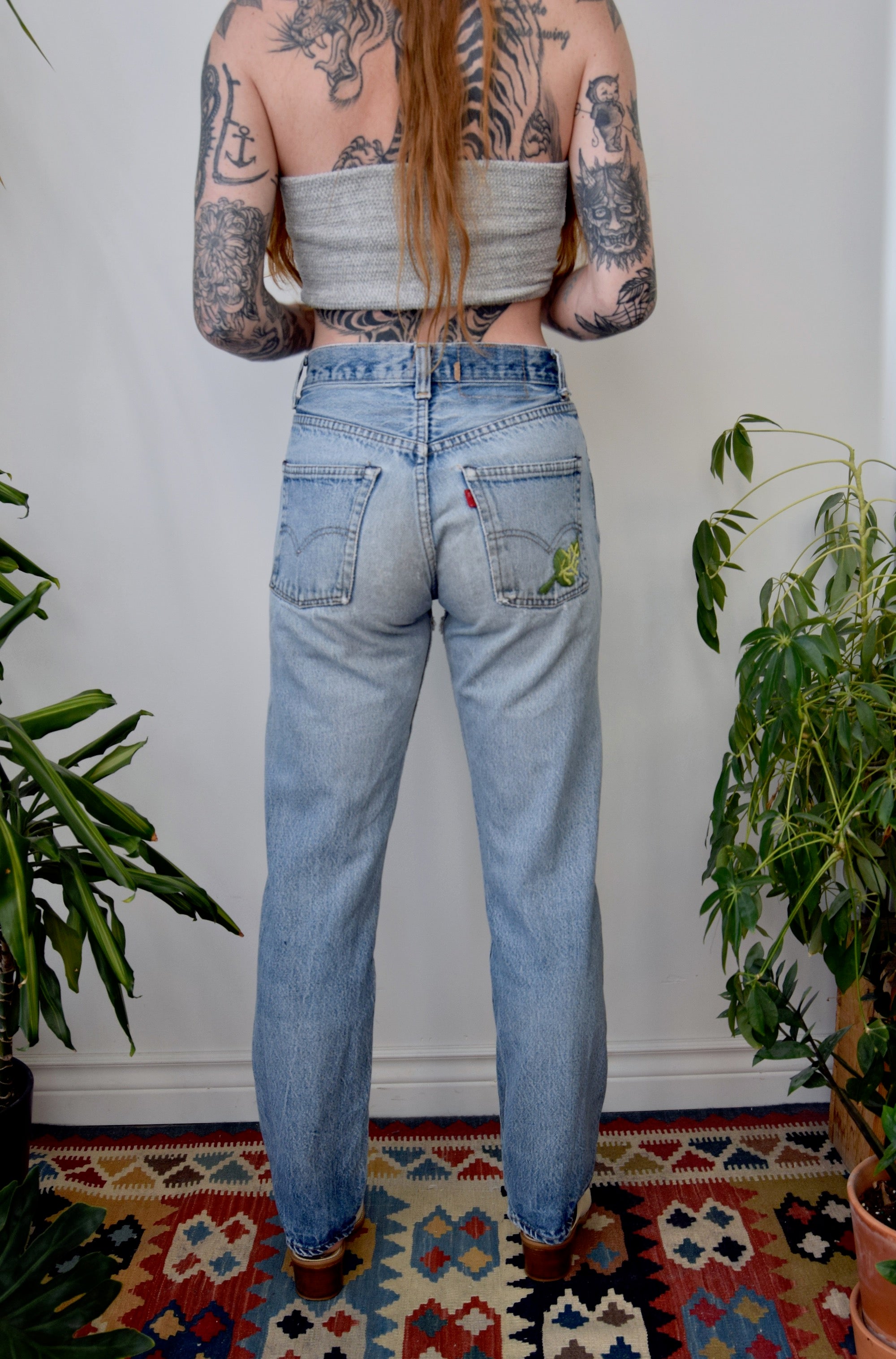 Button Fly Embroidered Levi's