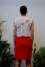 Burnt Orange Skirt