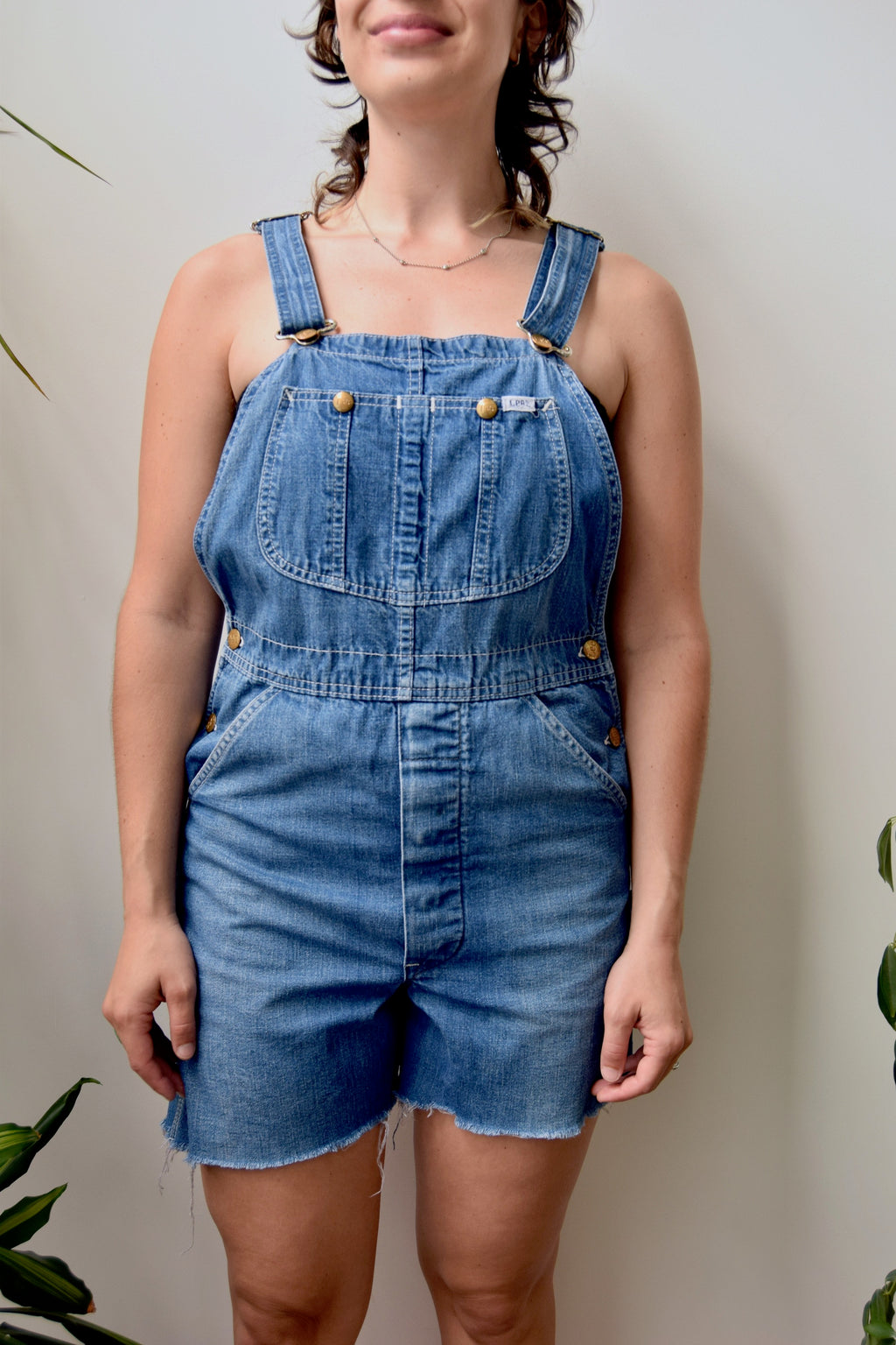 Vintage LEE Denim Shorteralls