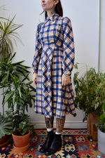 Flannel Plaid Prairie Dress