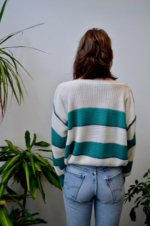 Eighties Striped Sweater