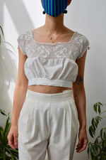 Antique Crocheted Corset Cover
