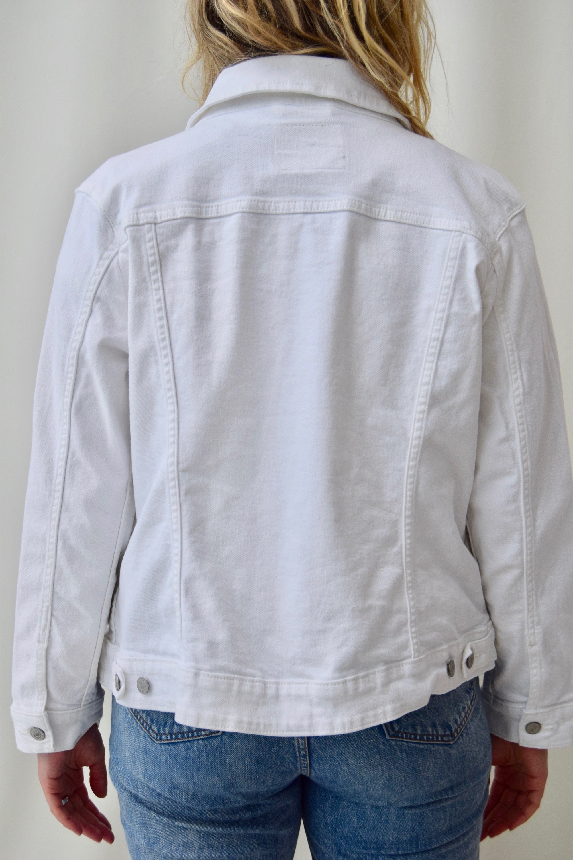 Levi's White Denim Jacket