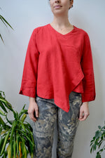 Ketchup Linen Blouse