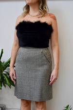 YSL Rive Gauche Wool Skirt