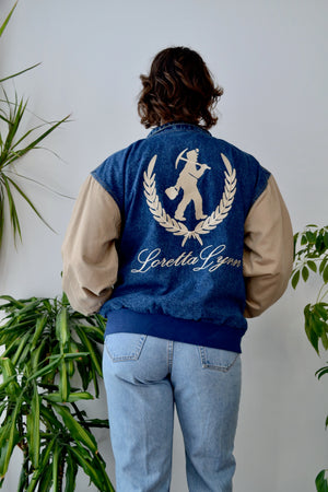 Loretta Lynn Denim Bomber