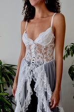 Eighties Tiered Lace Corset