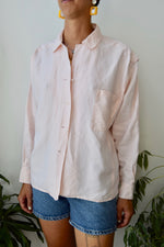 Eighties "Calvin Klein" Linen Button Up