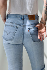 Levis High Waist Light Wash Jeans