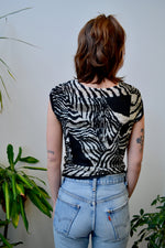 Cap Sleeve Crinkle Top