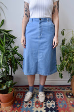 LL Bean Denim Midi