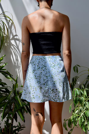 Aughts Floral Mini Skirt