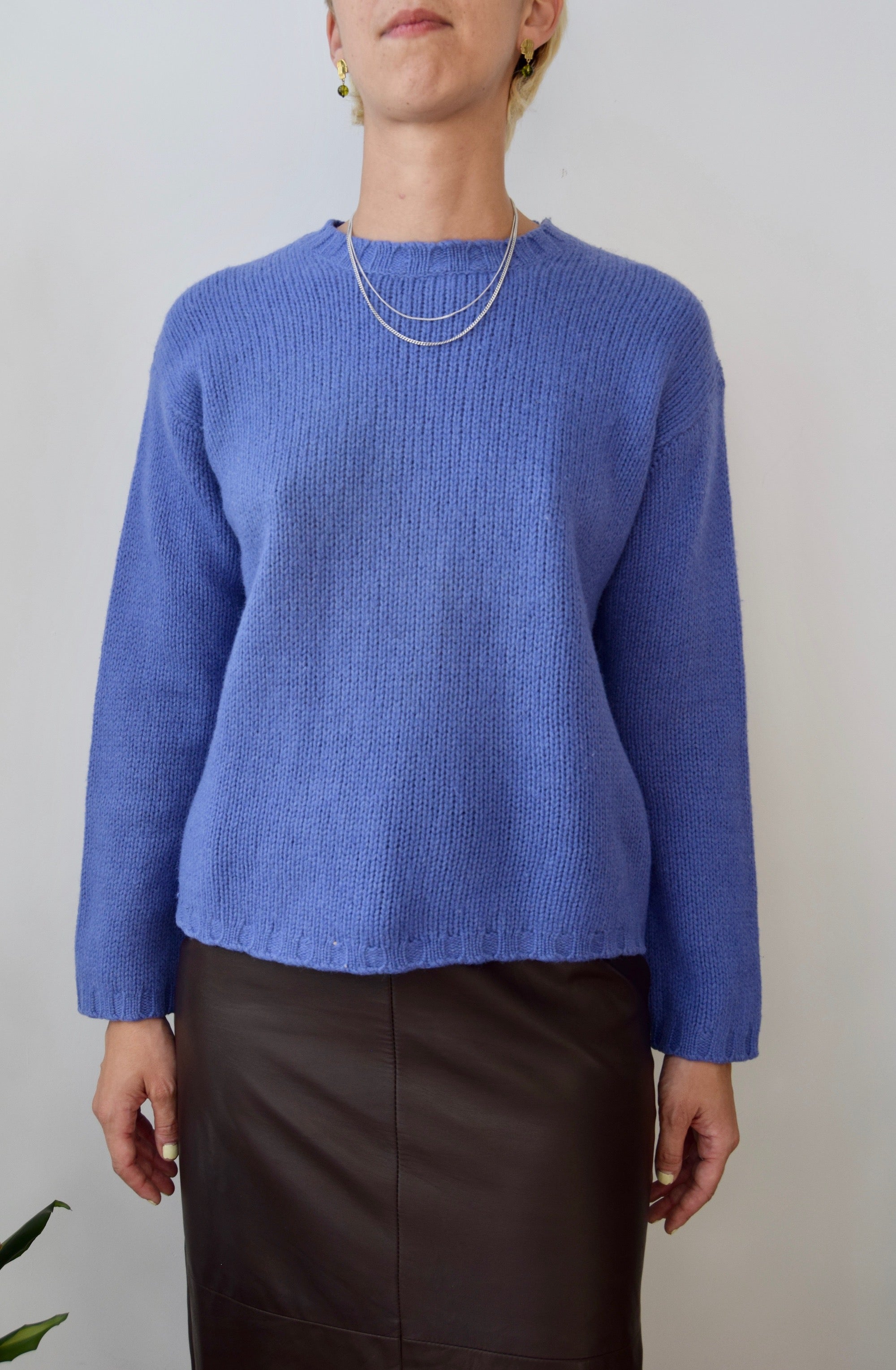 Cornflower JCrew Sweater