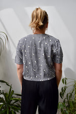 Daisy Gingham Crop Top