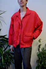 Poppy Quilted Silk Jacket